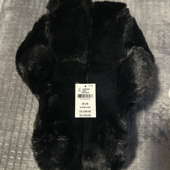 PINK (Victoria’s Secret) Black Platform Slipper - Picture 4 of 4